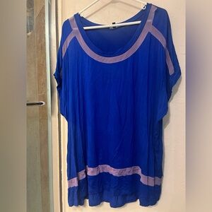 Blue light blouse #blouse